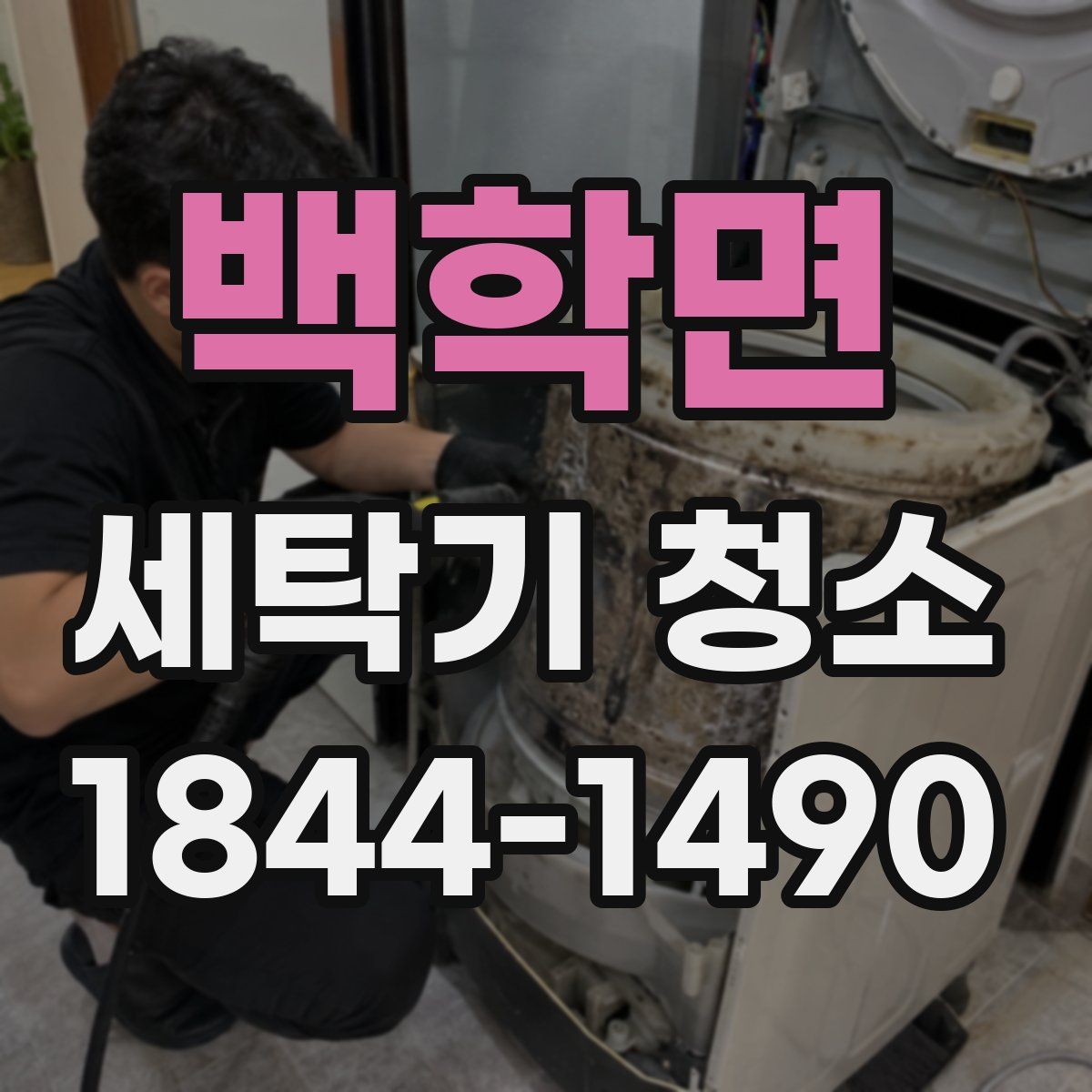 백학면 세탁기 청소