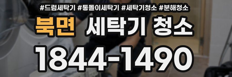 북면 세탁기 청소
