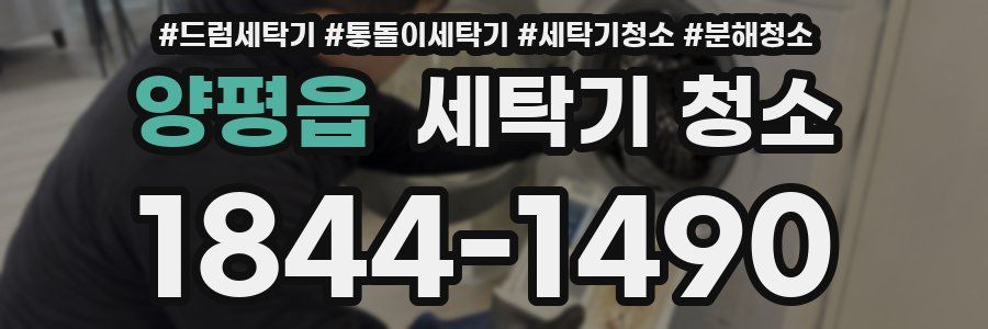 양평읍 세탁기 청소