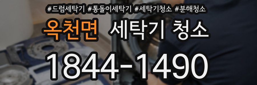 옥천면 세탁기 청소