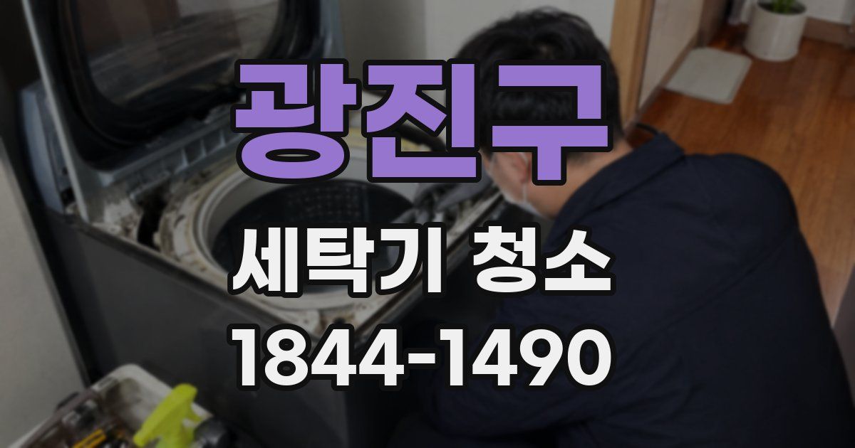 광진구 세탁기 청소