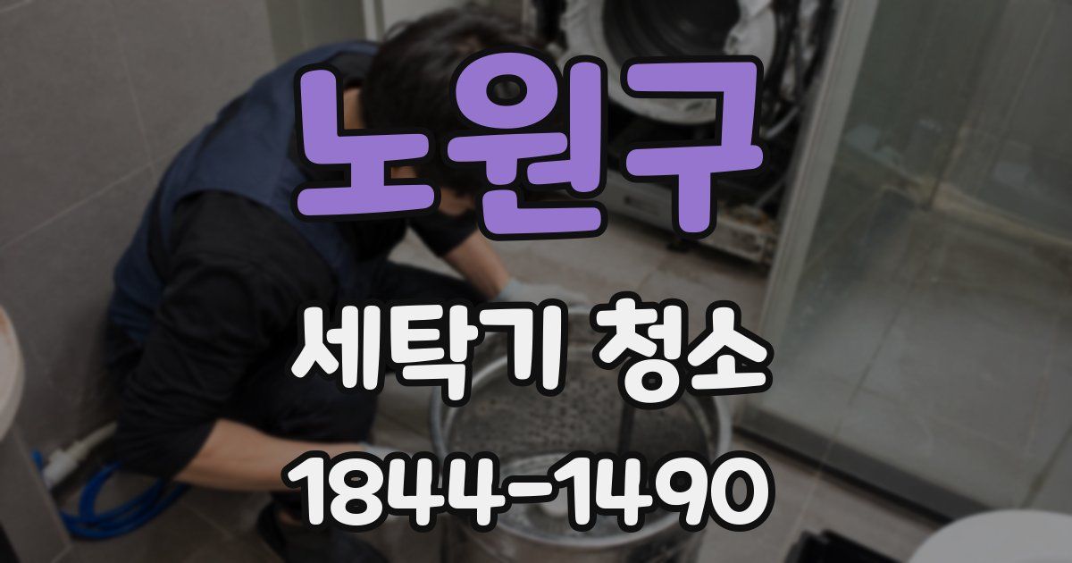 노원구 세탁기 청소