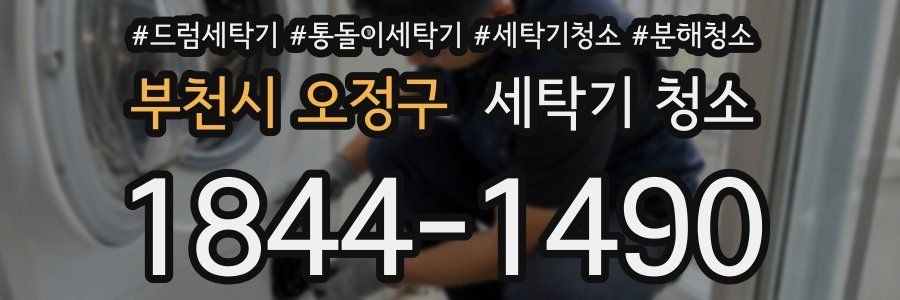 부천시 오정구 세탁기 청소