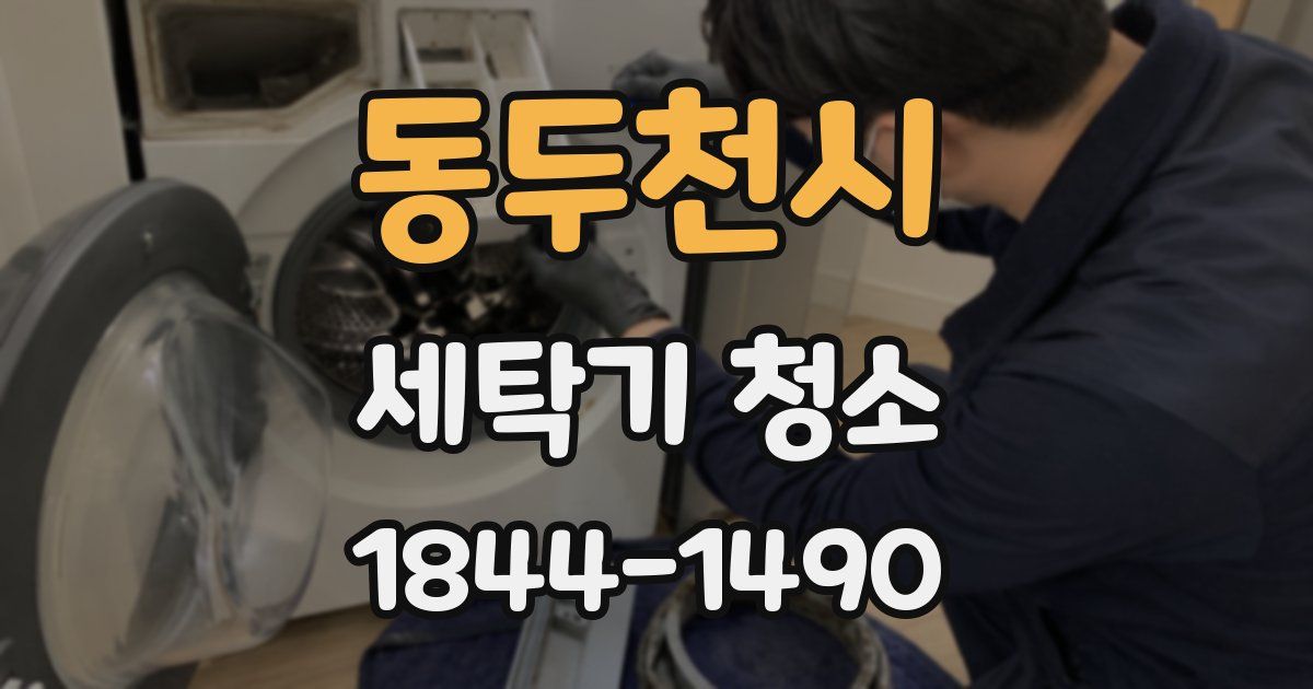 동두천시 세탁기 청소