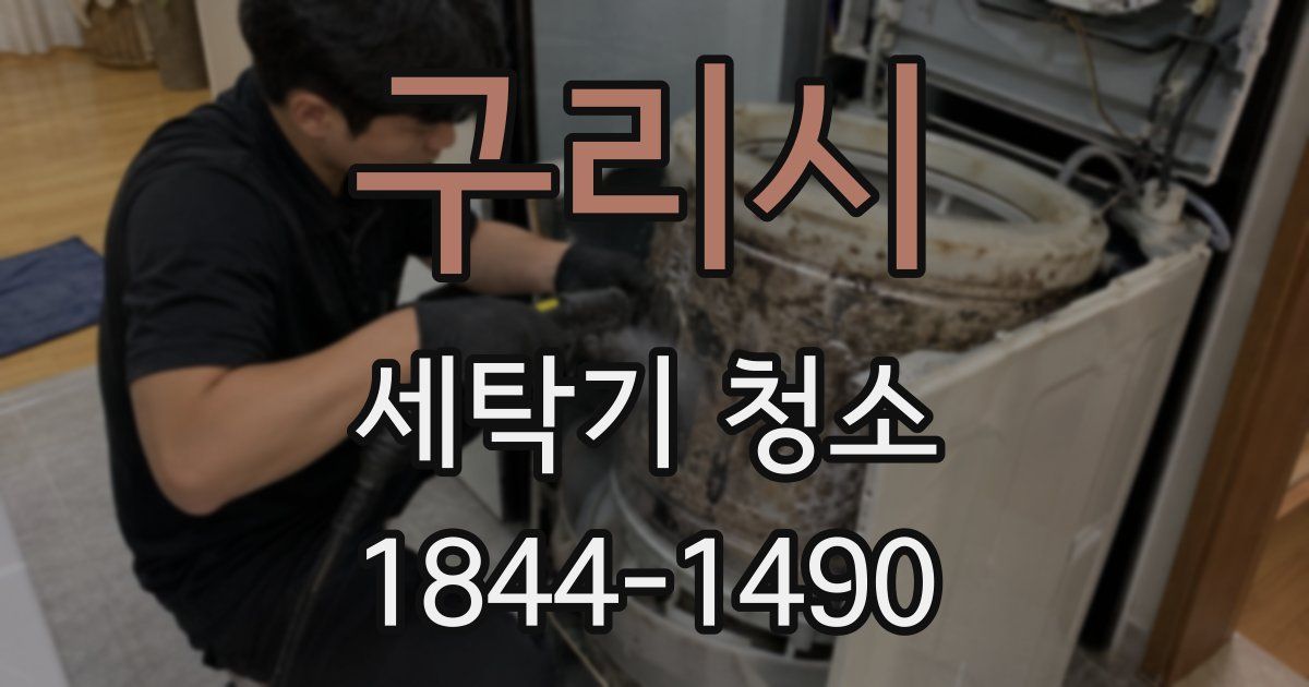 구리시 세탁기 청소