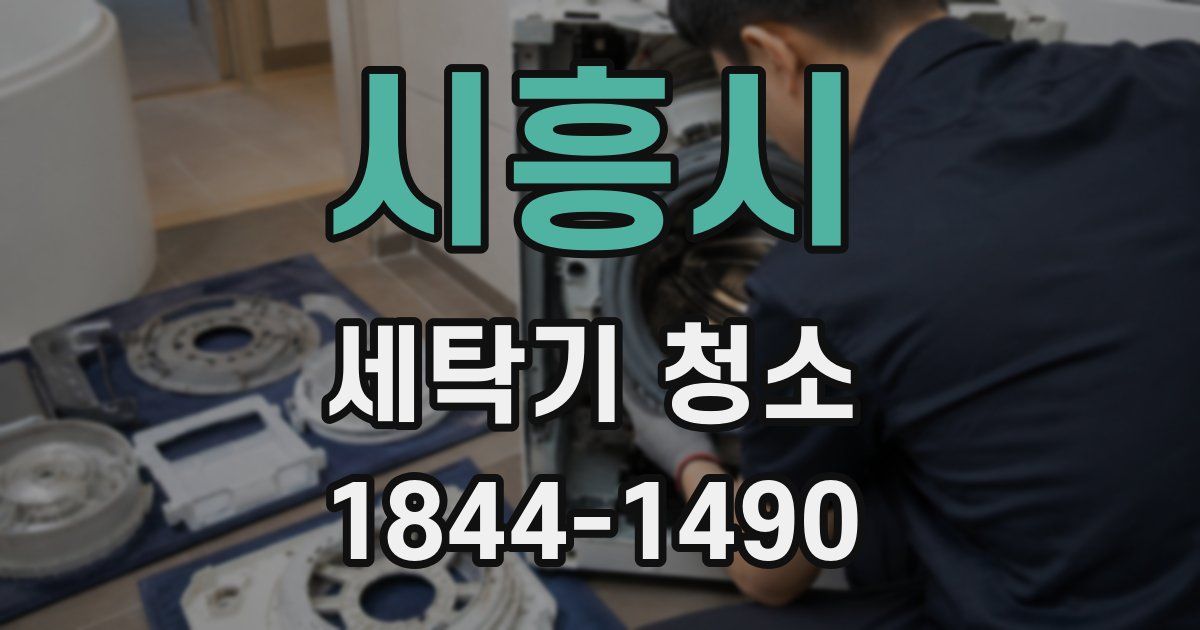 시흥시 세탁기 청소