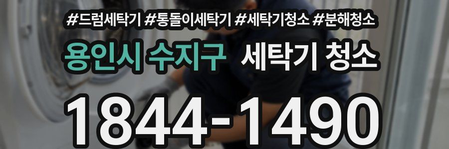 용인시 수지구 세탁기 청소