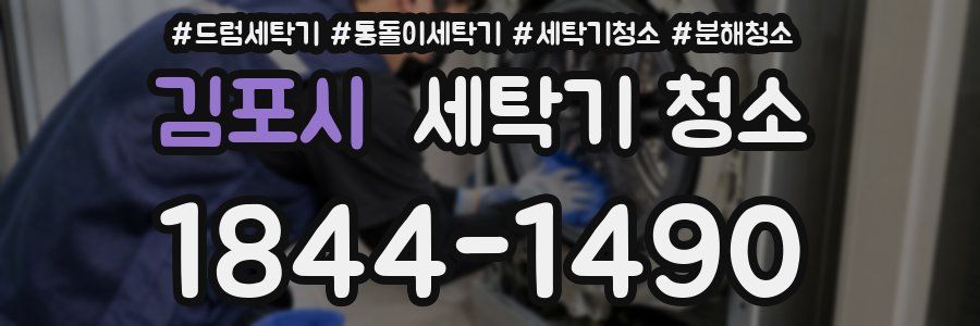 김포시 세탁기 청소