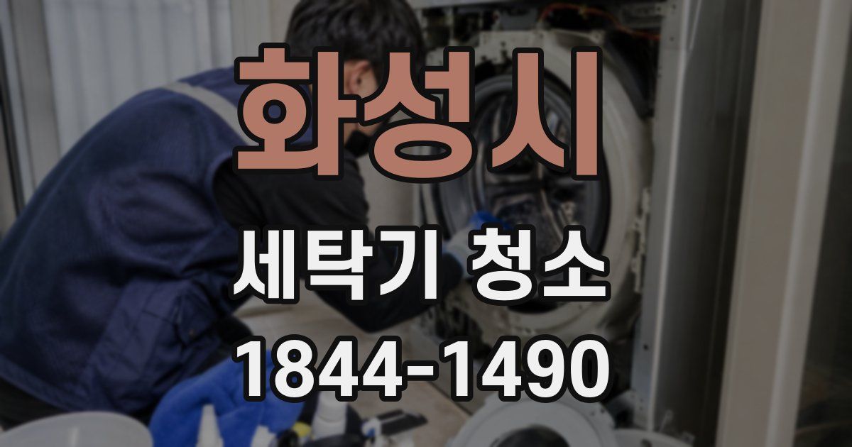 화성시 세탁기 청소