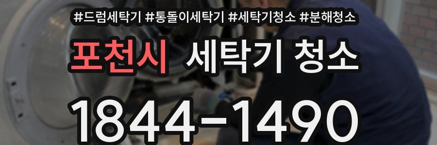 포천시 세탁기 청소