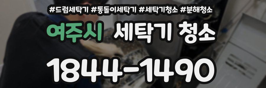 여주시 세탁기 청소