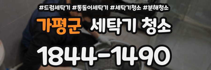 가평군 세탁기 청소