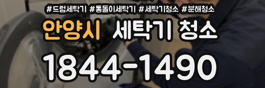 안양시 세탁기 청소