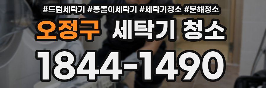 오정구 세탁기 청소