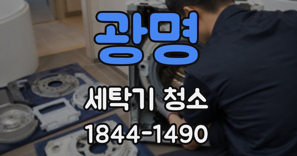 광명 세탁기 청소