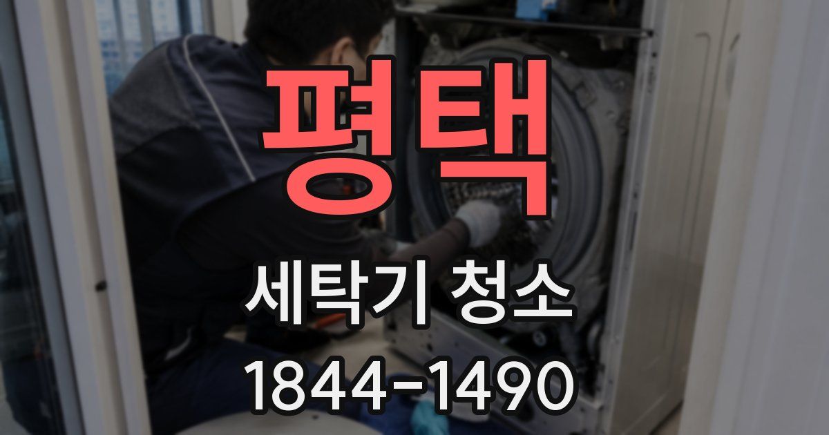 평택 세탁기 청소