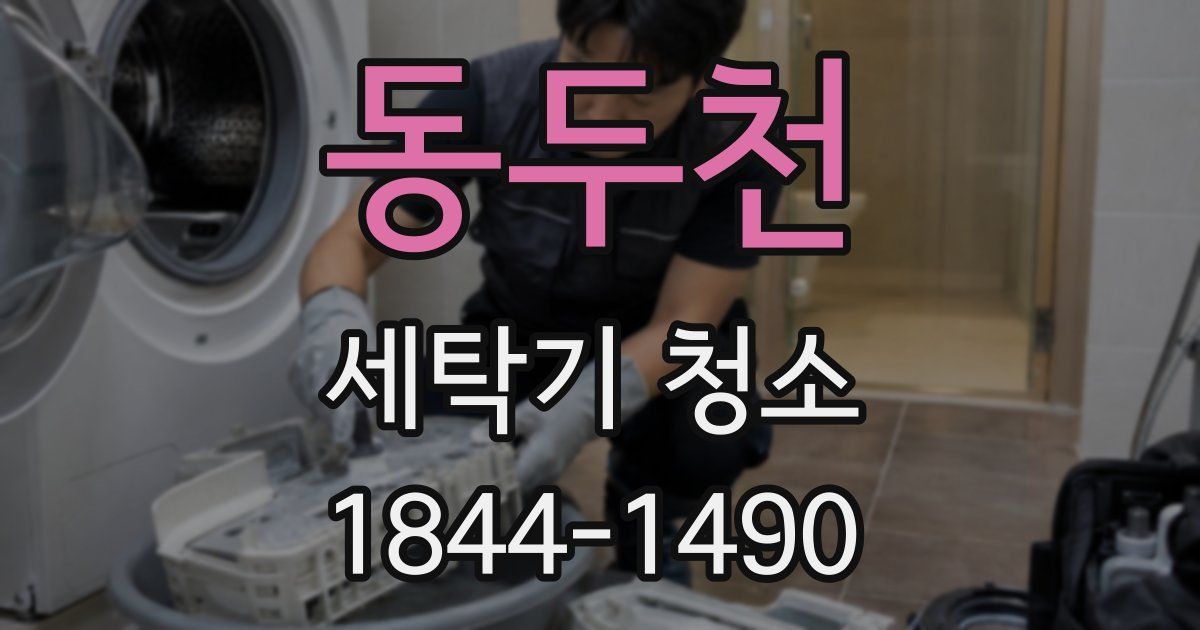 동두천 세탁기 청소