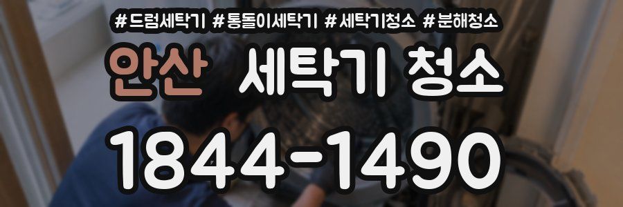 안산 세탁기 청소