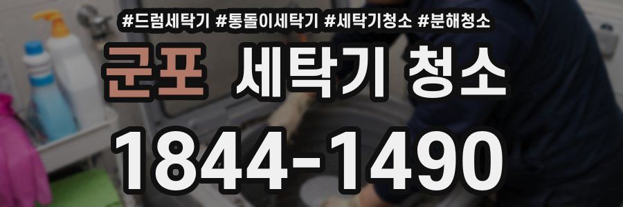 군포 세탁기 청소
