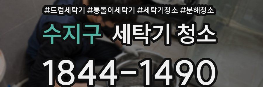수지구 세탁기 청소