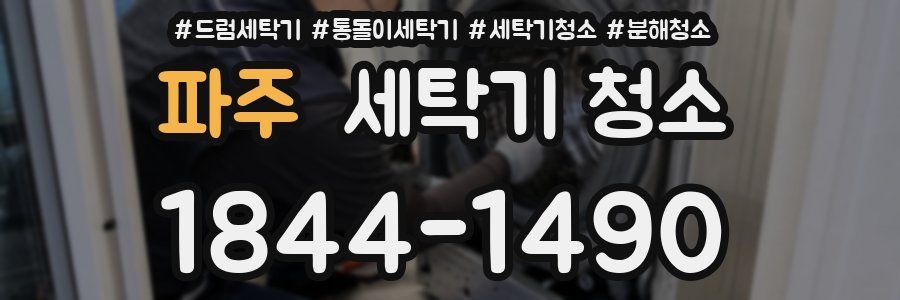 파주 세탁기 청소