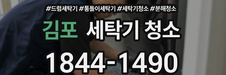 김포 세탁기 청소