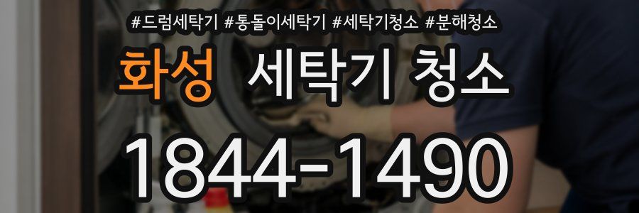 화성 세탁기 청소