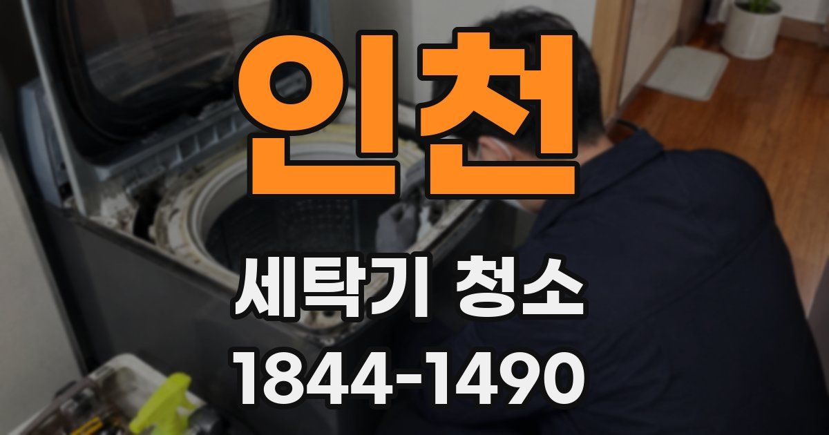 인천 세탁기 청소