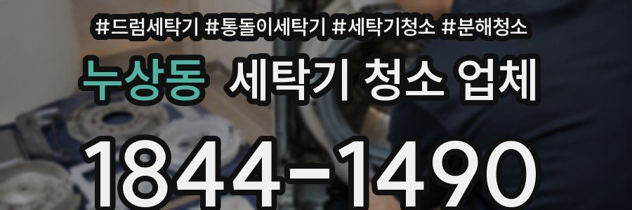 누상동 세탁기 청소 업체