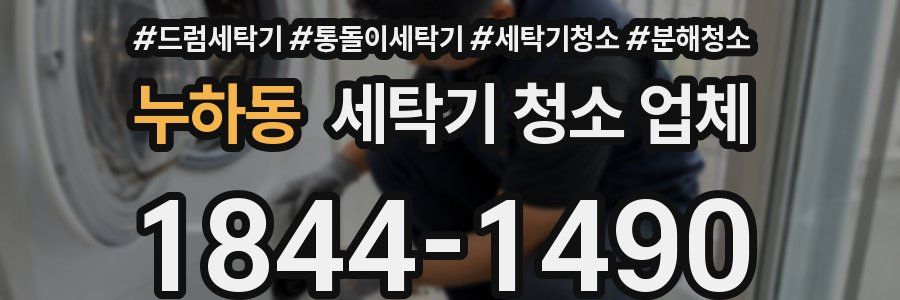 누하동 세탁기 청소 업체