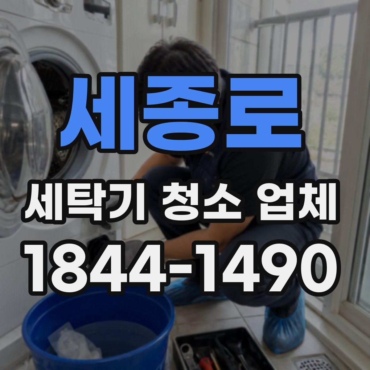 세종로 세탁기 청소 업체