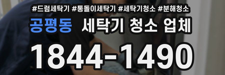공평동 세탁기 청소 업체