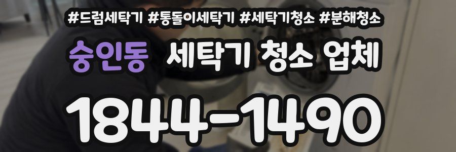 숭인동 세탁기 청소 업체