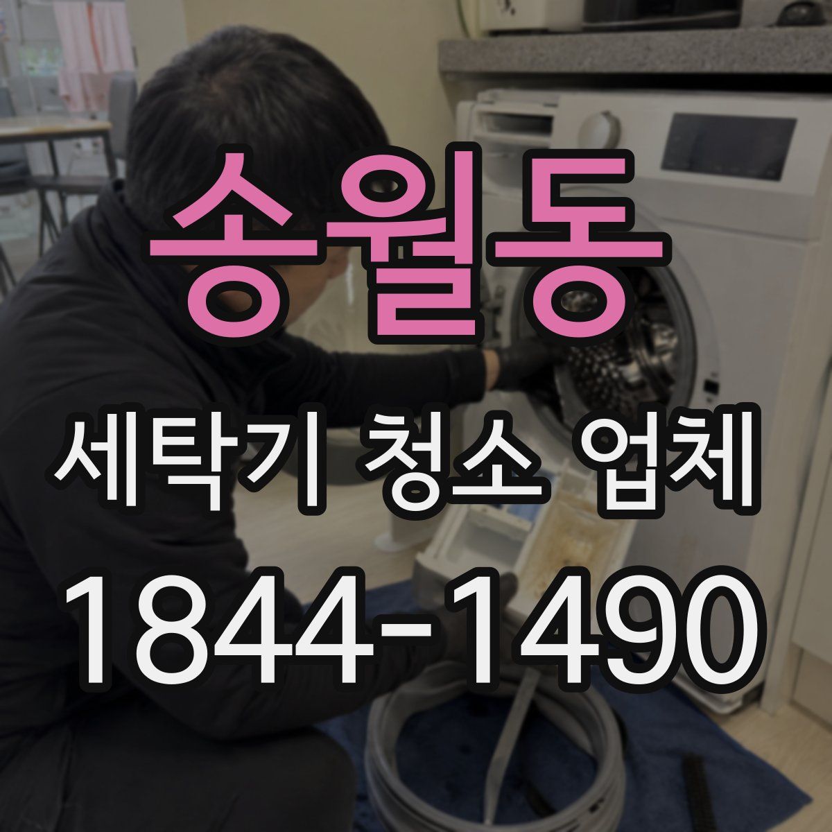 송월동 세탁기 청소 업체