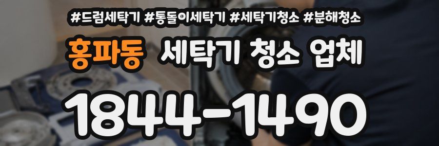 홍파동 세탁기 청소 업체