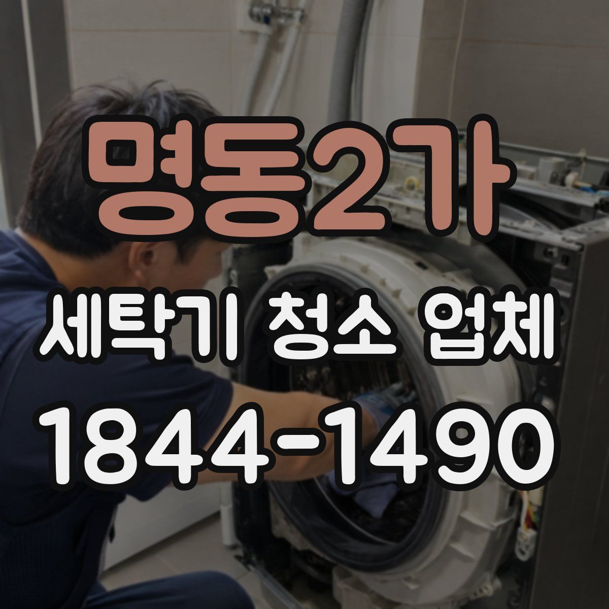 명동2가 세탁기 청소 업체