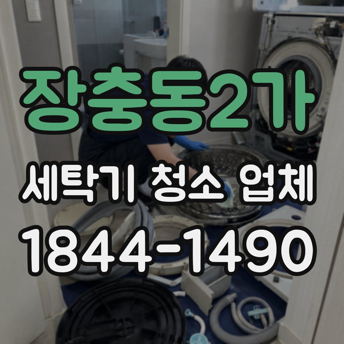 장충동2가 세탁기 청소 업체