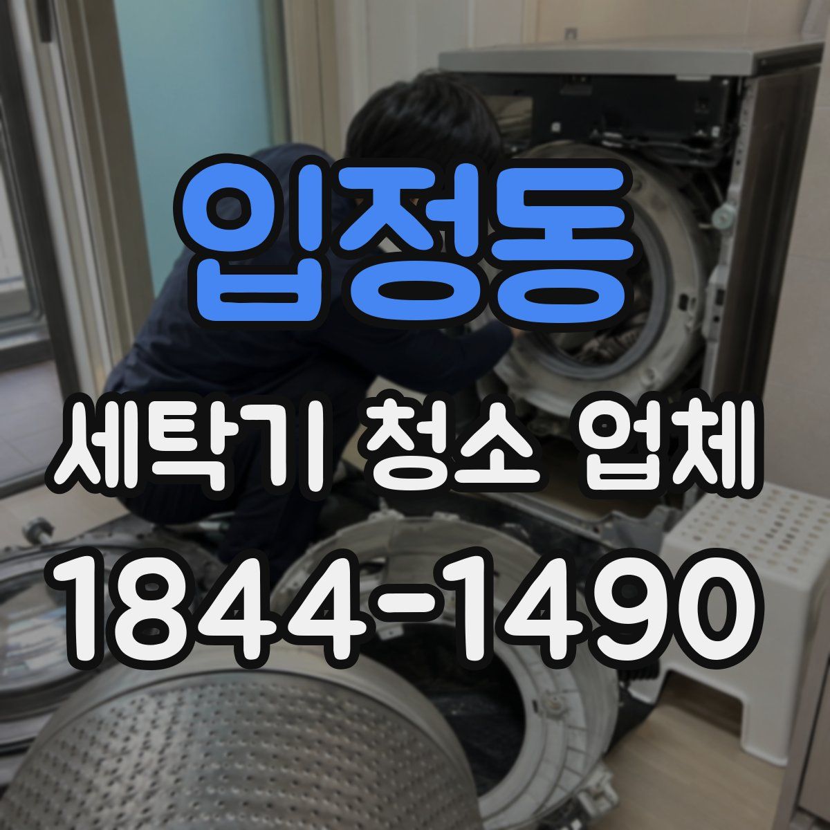 입정동 세탁기 청소 업체