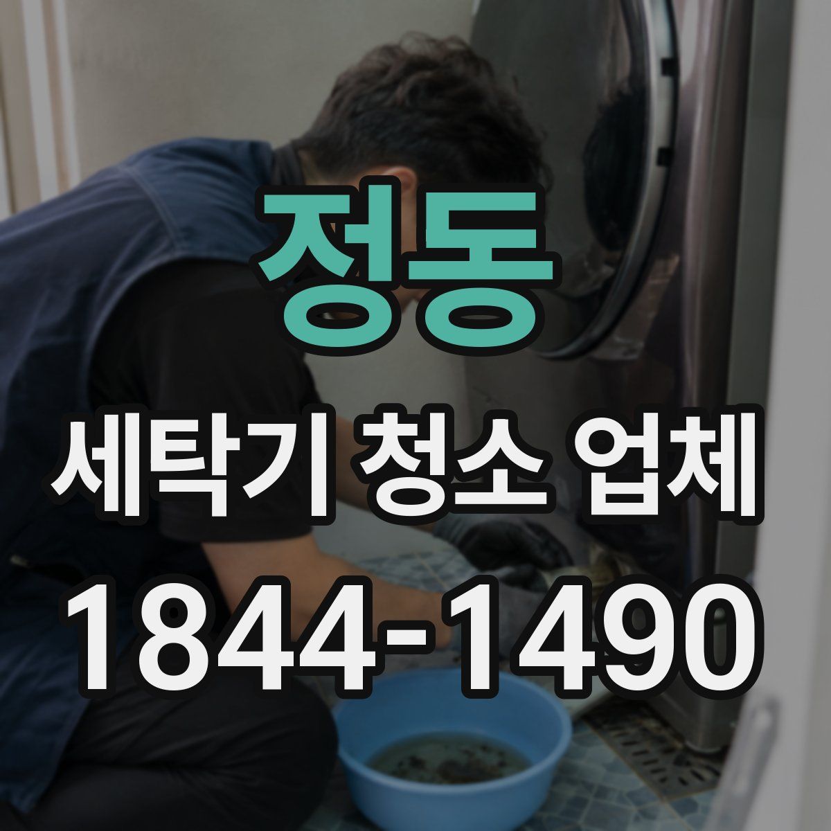정동 세탁기 청소 업체