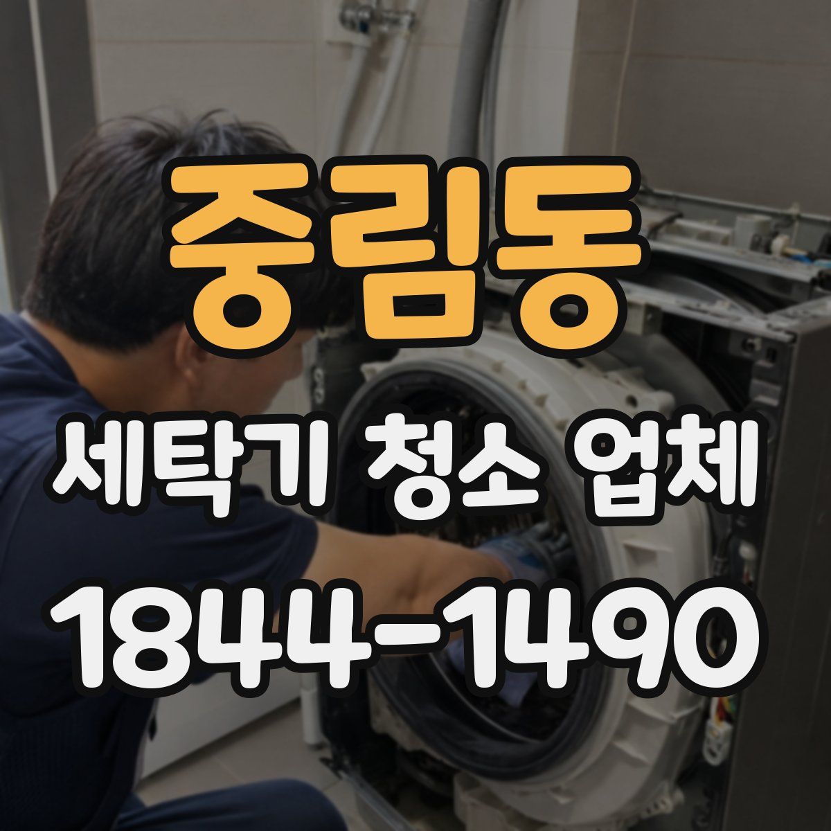 중림동 세탁기 청소 업체