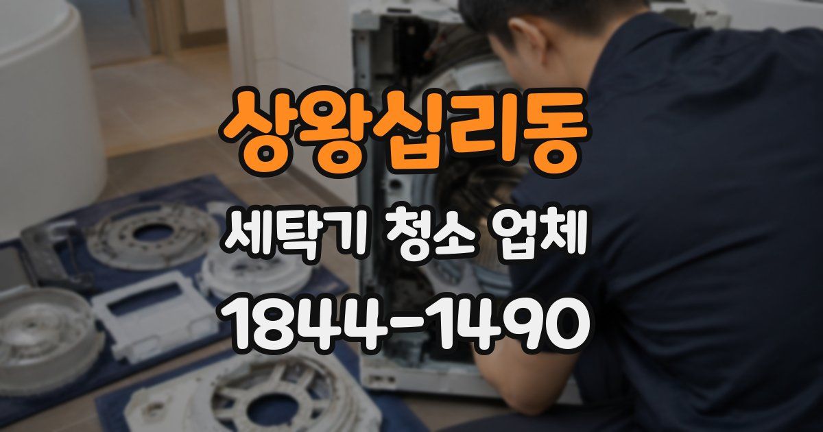 상왕십리동 세탁기 청소 업체