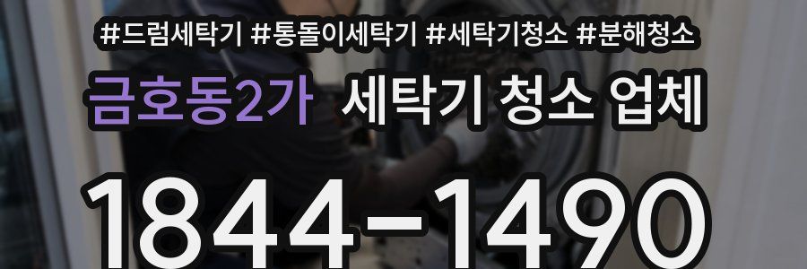금호동2가 세탁기 청소 업체
