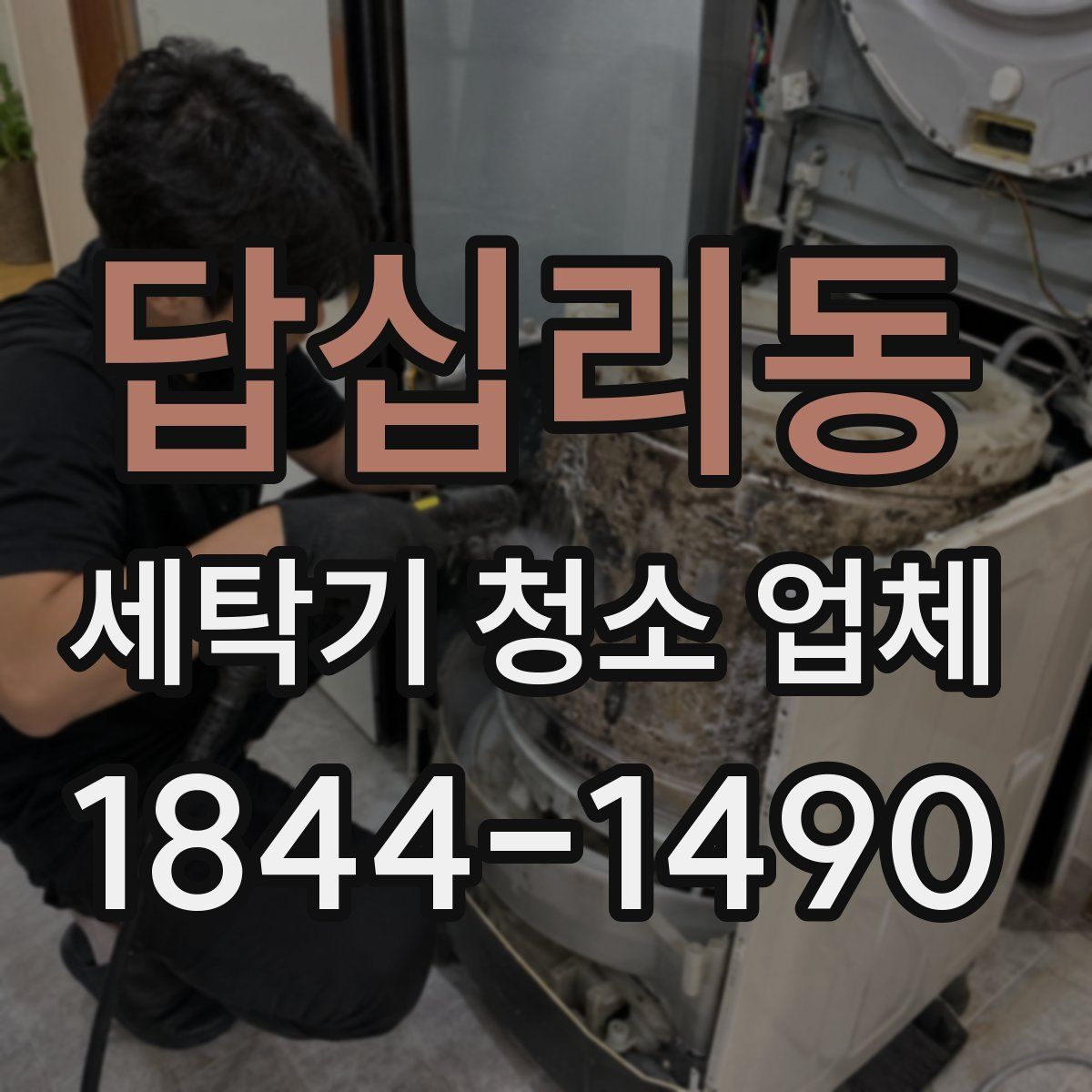 답십리동 세탁기 청소 업체