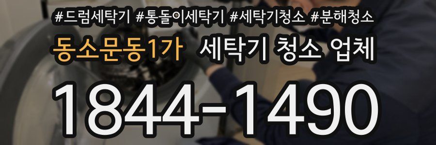 동소문동1가 세탁기 청소 업체