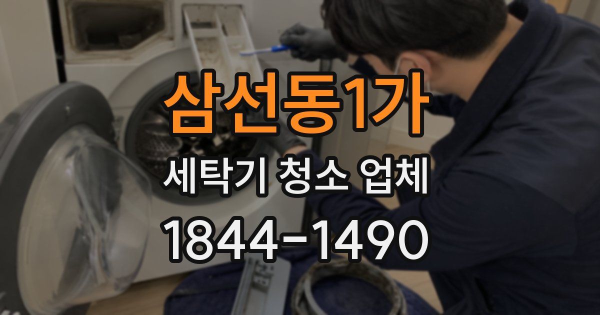 삼선동1가 세탁기 청소 업체