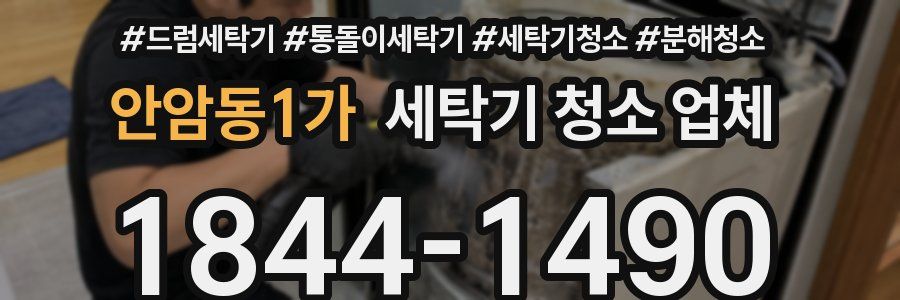 안암동1가 세탁기 청소 업체