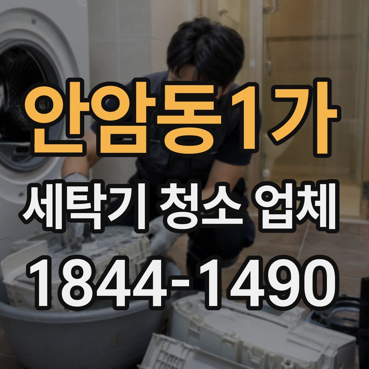 안암동1가 세탁기 청소 업체
