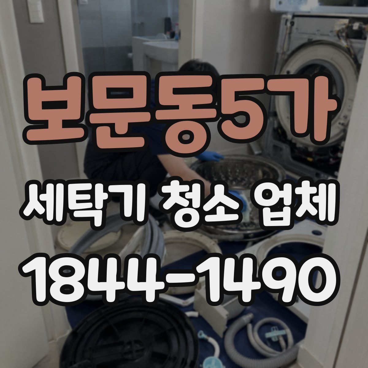 보문동5가 세탁기 청소 업체