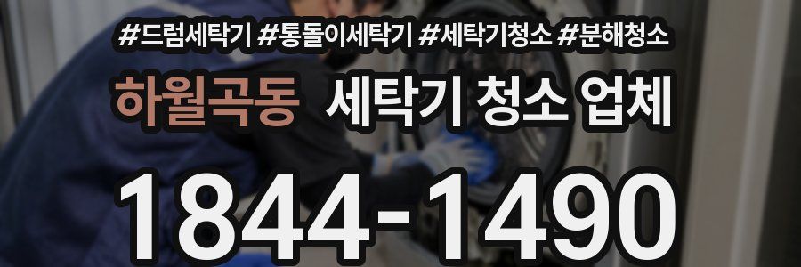 하월곡동 세탁기 청소 업체