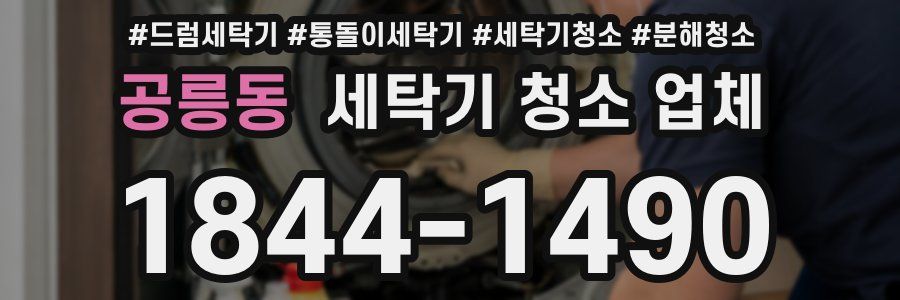 공릉동 세탁기 청소 업체